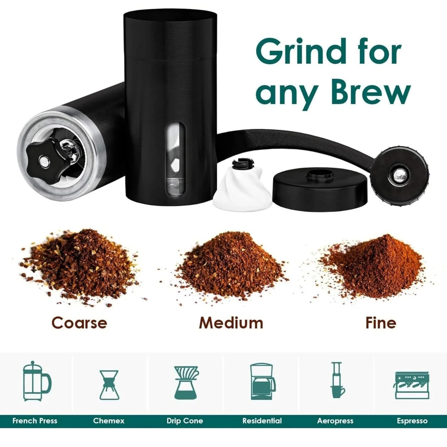 Manual Coffee Bean Grinder