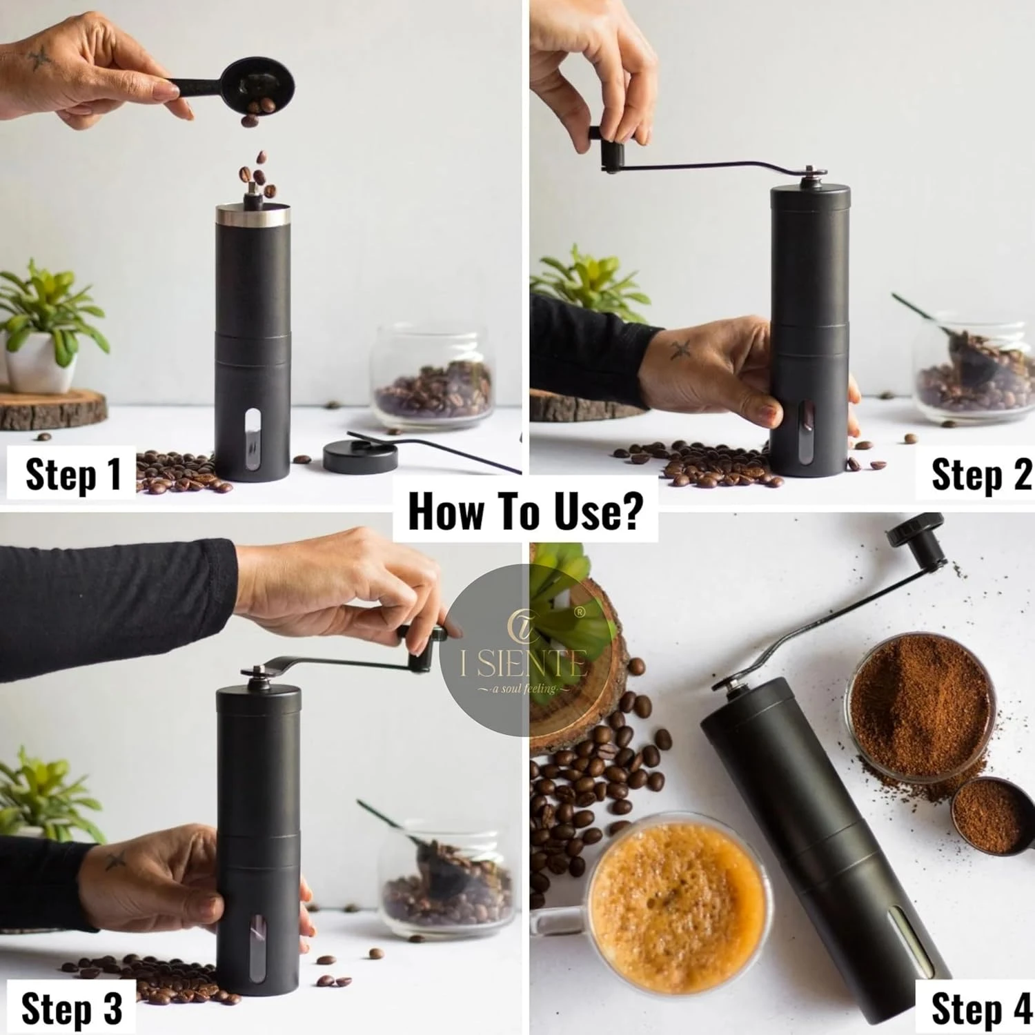 Manual Coffee Bean Grinder
